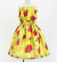 Hula Set up Keiki with Hibiscus Print / Luxury Collection / Yellow / Jp71ye