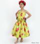 Hula Set up Keiki with Hibiscus Print / Luxury Collection / Yellow / Jp71ye