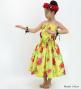 Hula Set up Keiki with Hibiscus Print / Luxury Collection / Yellow / Jp71ye