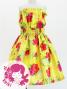 Hula Set up Keiki with Hibiscus Print / Luxury Collection / Yellow / Jp71ye