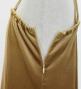 Hula One Shoulder Gradation Velvet Dress/ Luxury Collection / Beige & Brown / Jp72bebr