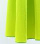 Hula One Shoulder Gradation Velvet Dress/ Luxury Collection / Green & Yellow / Jp72grye