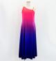Hula One Shoulder Gradation Velvet Dress/ Luxury Collection / Orange & Purple / Jp72orpu
