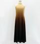 Hula Long Gradation Dress/ Luxury Collection / Beige & Brown / Jp73bebr
