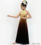 Hula Long Gradation Dress/ Luxury Collection / Beige & Brown / Jp73bebr