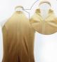 Hula Long Gradation Dress/ Luxury Collection / Beige & Brown / Jp73bebr