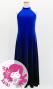 Hula Long Gradation Dress/ Luxury Collection / Blue & Black / Jp73blbk