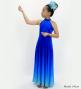 Hula Long Gradation Dress/ Luxury Collection / Blue & Light Blue / Jp73blbl