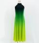 Hula Long Gradation Dress/ Luxury Collection / Green & Yellow / Jp73grye