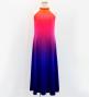 Hula Long Gradation Dress/ Luxury Collection / Orange & Purple / Jp73orpu