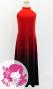 Hula Long Gradation Dress/ Luxury Collection / Red & Black / Jp73rdbk