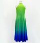 Hula Long Gradation Dress/ Luxury Collection / YEL GRN & BLU / Jp73yegrbl