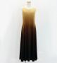 Hula Long Gradation Dress/ Luxury Collection / Beige & Brown / Jp74bebr