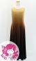 Hula Long Gradation Dress/ Luxury Collection / Beige & Brown / Jp74bebr