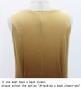Hula Long Gradation Dress/ Luxury Collection / Beige & Brown / Jp74bebr