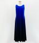 Hula Long Gradation Dress/ Luxury Collection / Blue & Black / Jp74blbk