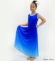 Hula Long Gradation Dress/ Luxury Collection / Blue & Light Blue / Jp74blbl