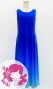 Hula Long Gradation Dress/ Luxury Collection / Blue & Light Blue / Jp74blbl