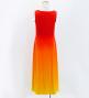 Hula Long Gradation Dress/ Luxury Collection / Dark Orange & Yellow / Jp74dorye