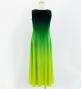 Hula Long Gradation Dress/ Luxury Collection / Green & Yellow / Jp74grye