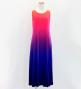 Hula Long Gradation Dress/ Luxury Collection / Orange & Purple / Jp74orpu