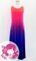 Hula Long Gradation Dress/ Luxury Collection / Orange & Purple / Jp74orpu