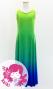 Hula Long Gradation Dress/ Luxury Collection / YEL GRN & BLU / Jp74yegrbl