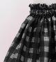 Hula Set up Keiki with Palaka Check Print / Luxury Collection / Black / Jp75bk