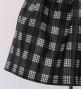 Hula Set up Keiki with Palaka Check Print / Luxury Collection / Black / Jp75bk