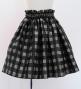 Hula Set up Keiki with Palaka Check Print / Luxury Collection / Black / Jp75bk