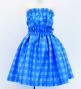 Hula Set up Keiki with palaka check / Luxury Collection / Blue / Jp75bl