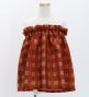 Hula Set up Keiki with Palaka Check Print / Luxury Collection / Brown / Jp75br