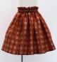 Hula Set up Keiki with Palaka Check Print / Luxury Collection / Brown / Jp75br