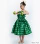 Hula Set up Keiki with palaka check / Luxury Collection / Green / Jp75gr
