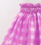 Hula Set up Keiki with Palaka Check Print / Luxury Collection / Lilac / Jp75li
