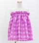 Hula Set up Keiki with Palaka Check Print / Luxury Collection / Lilac / Jp75li