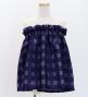 Hula Set up Keiki with Palaka Check Print / Luxury Collection / Navy / Jp75nv