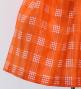 Hula Set up Keiki with Palaka Check Print / Luxury Collection / Orange / Jp75or