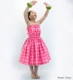 Hula Set up Keiki with Palaka Check Print / Luxury Collection / Pink / Jp75pi