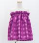 Hula Set up Keiki with Palaka Check Print / Luxury Collection / Purple / Jp75pu