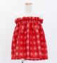 Hula Set up Keiki with palaka check / Luxury Collection / Red / Jp75rd