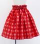 Hula Set up Keiki with palaka check / Luxury Collection / Red / Jp75rd