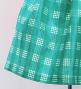 Hula Set up Keiki with Palaka Check Print / Luxury Collection / Turquoise Blue / Jp75tbl