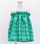 Hula Set up Keiki with Palaka Check Print / Luxury Collection / Turquoise Blue / Jp75tbl