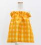 Hula Set up Keiki with palaka check / Luxury Collection / Yellow / Jp75ye
