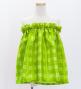 Hula Set up Keiki with Palaka Check Print / Luxury Collection / Yellow Green / Jp75yegr