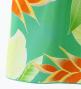 Hula Kids Cape Long Dress with Heliconia Print / Luxury Collection / Green / Jp76gr