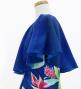 Hula Kids Cape Long Dress with Heliconia Print / Luxury Collection / Navy / Jp76nv