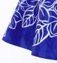 Hula Kids Shantung Dress with Plumeria Print / Luxury Collection / Blue / Jp77bl