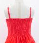 Hula Kids Shantung Dress with Plumeria Print / Luxury Collection / Red / Jp77rd
